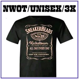 🔥NWOT/UNISEX T-SHIRT "SNEAKERHEADS"